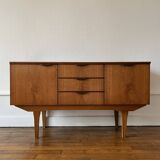 Enfilade anglaise en teck massif vintage de la collection austin suite