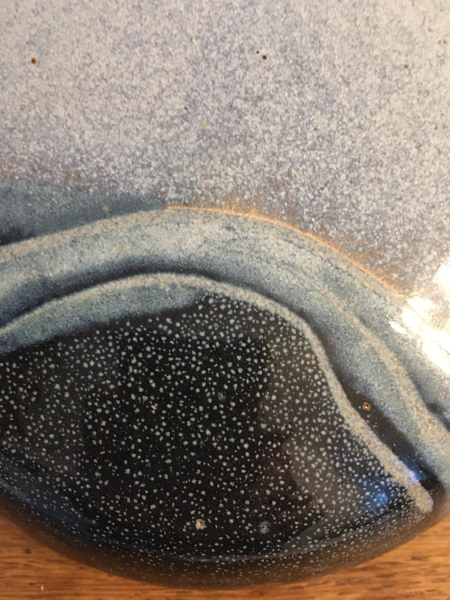Wall ceramic signed PK (Poteries de Kerbenoen) by ceramist Michel Vergnes