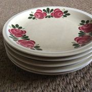 Series of 5 dessert plates