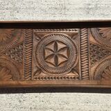 Plateau de service bois ancien