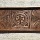 Old wood service tray