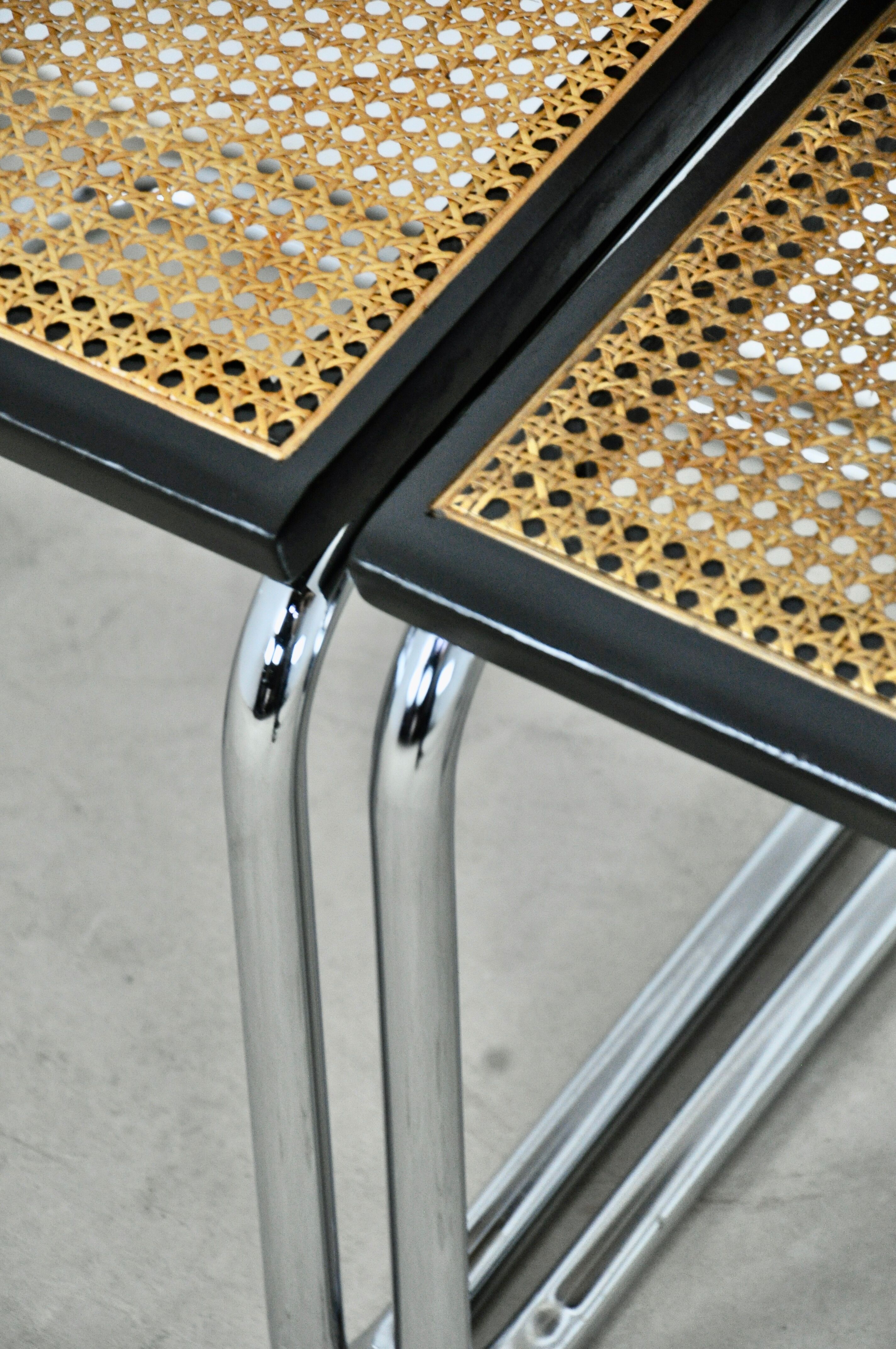 Set of 6 chairs B32 By Marcel Breuer