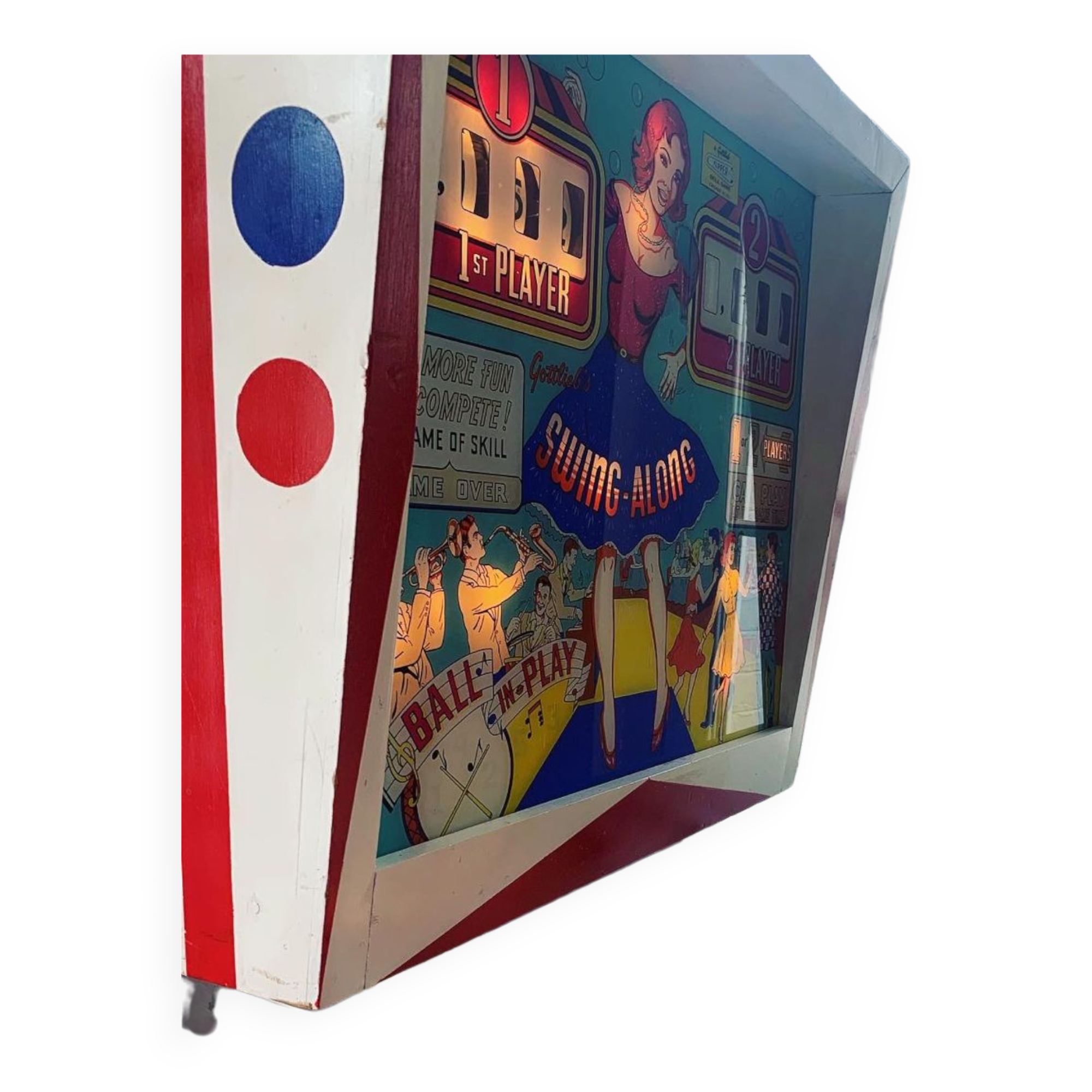 Flipper Swing Along Gottlieb 1963