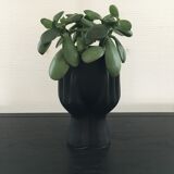 Black hand vase