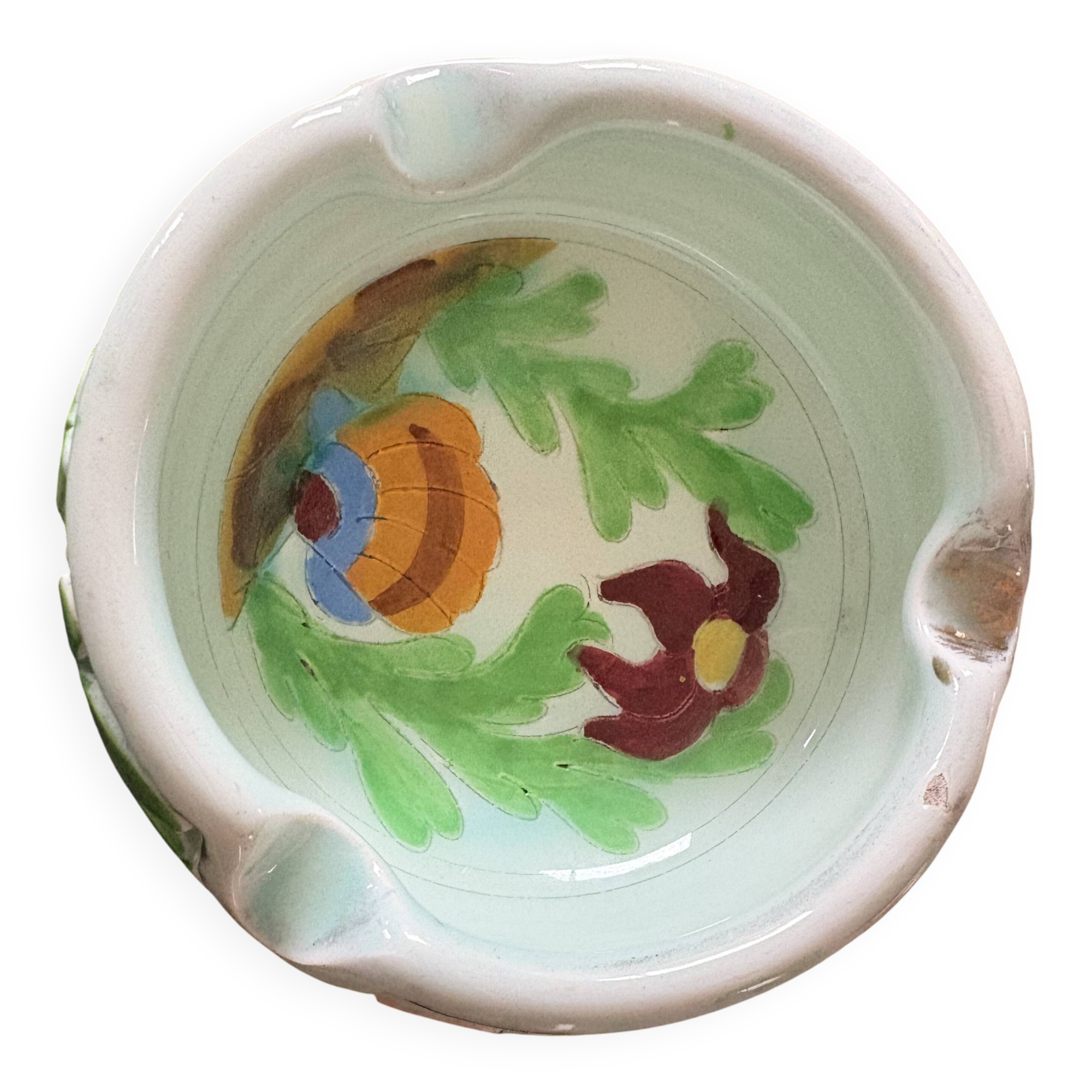 Vallauris ceramic ashtray