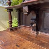 Hunting Buffet in Oak Renaissance Style
