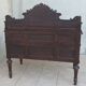 Louis XIII cylinder desk in carved oak, 19th century.