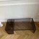 Vintage transparent Usame table by Patricia Urquiola for Kartell