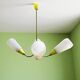 Mid Centiry Modern dining chandelier with 4 lights