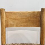 Series of 3 Méribel chairs by Charlotte Perriand