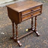 Napoleon III solid wood bedside table