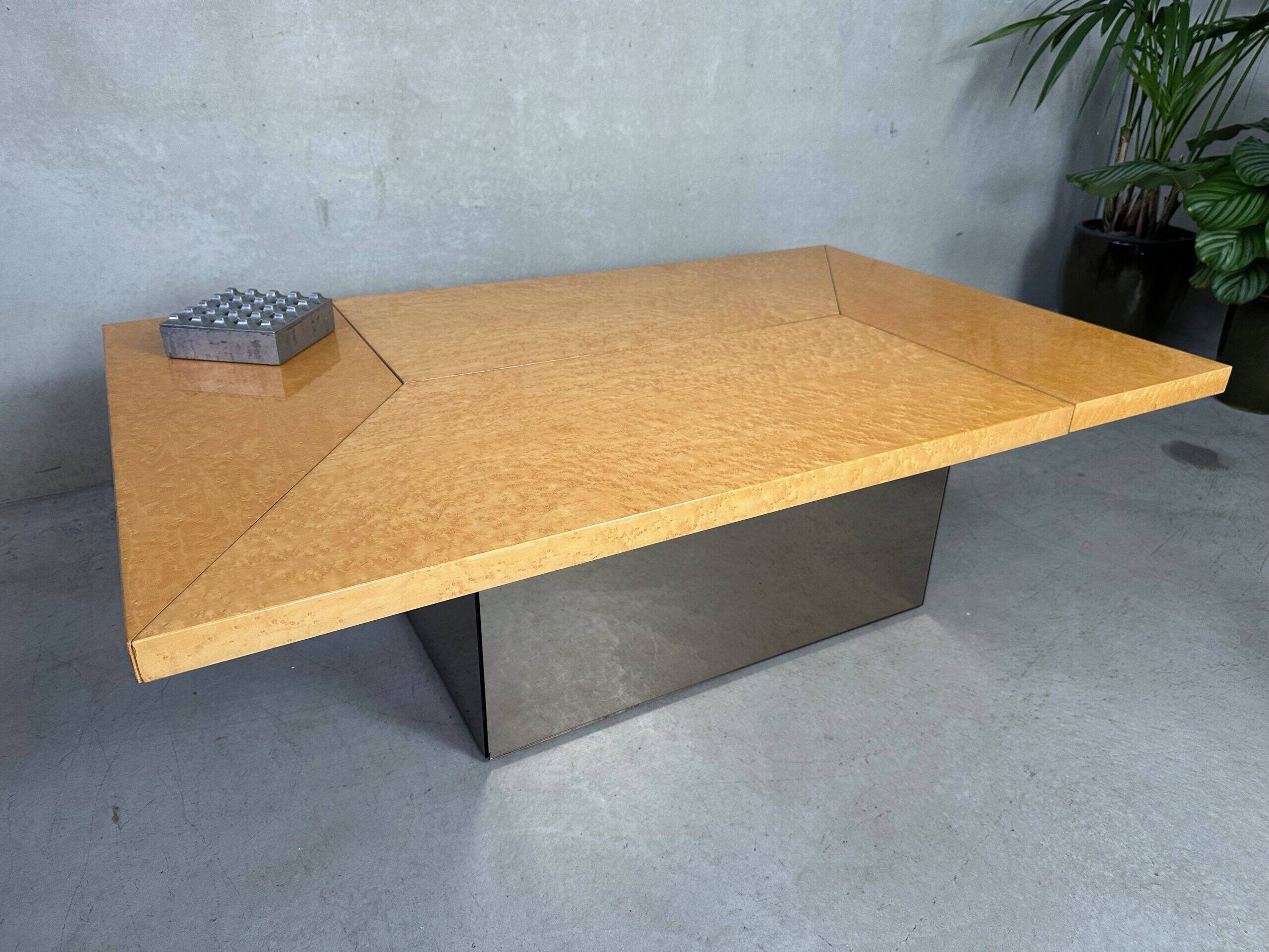 Vintage coffee and bar table – Paul Michel – 1970s