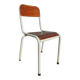 Mullca metal chair rounded back