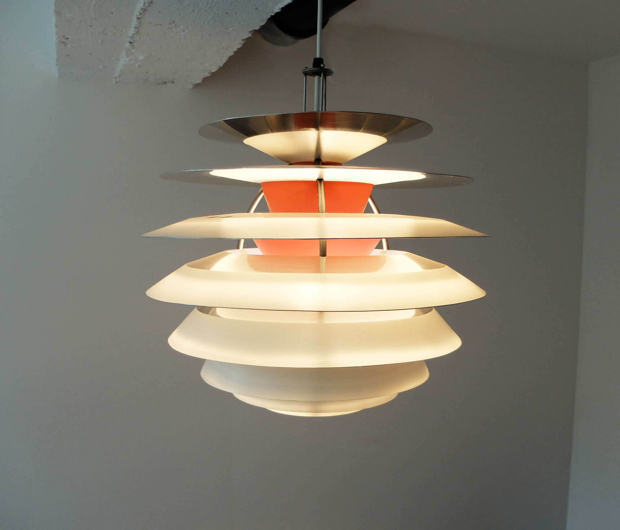 Hanging lamp PH Kontrast by Poul Henningsen for Louis Poulsen