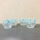 Myosotis glasses, set of 4