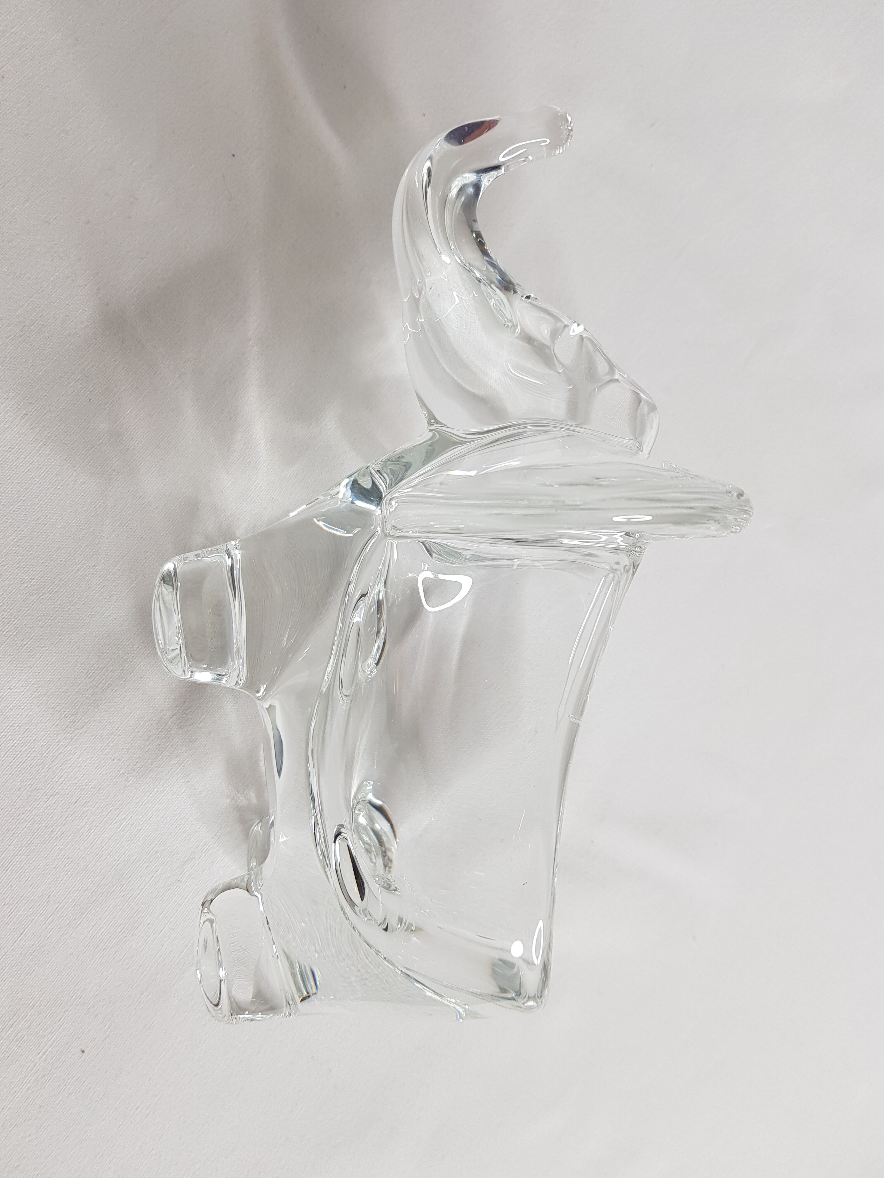 Catchall "Elephant" in crystal "Art Vannes France"