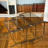 Vintage nesting tables from the 1970s.