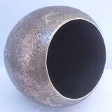 Solid brass pot cover engraved decor animal plant characters