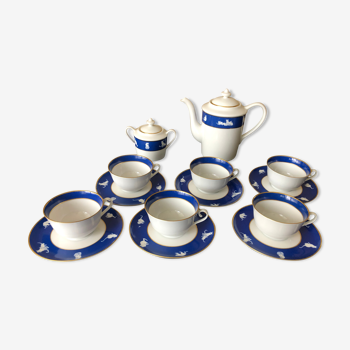 Service à thé ou café Cats de Hilton McConnico en porcelaine de limoges