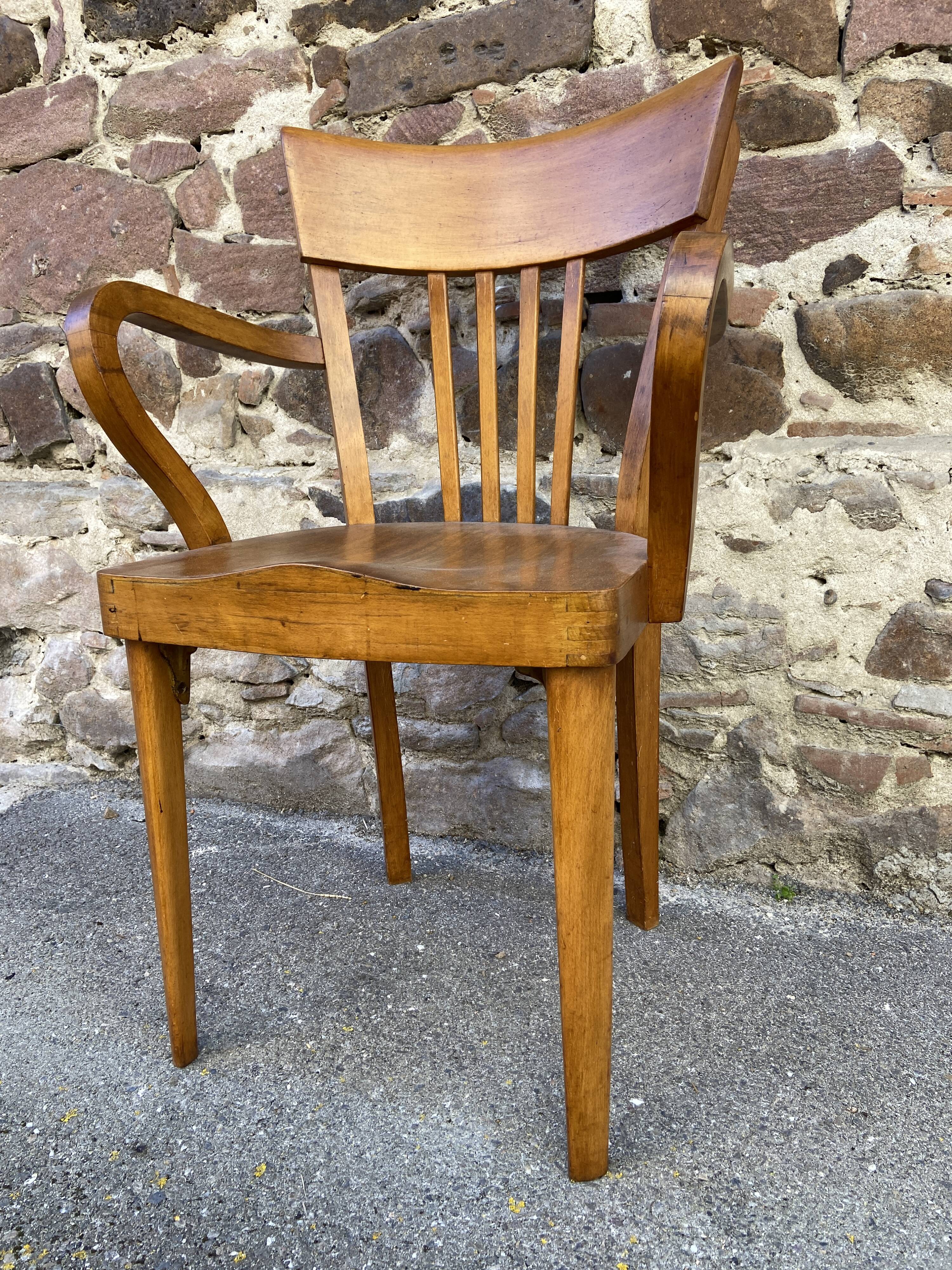 Vintage American office chair by Fischel, 1930