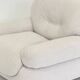 Sapporo armchair by Mario Marenco for Mobil Girgi in cream beige