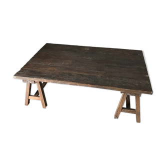 Table basse esprit rustique