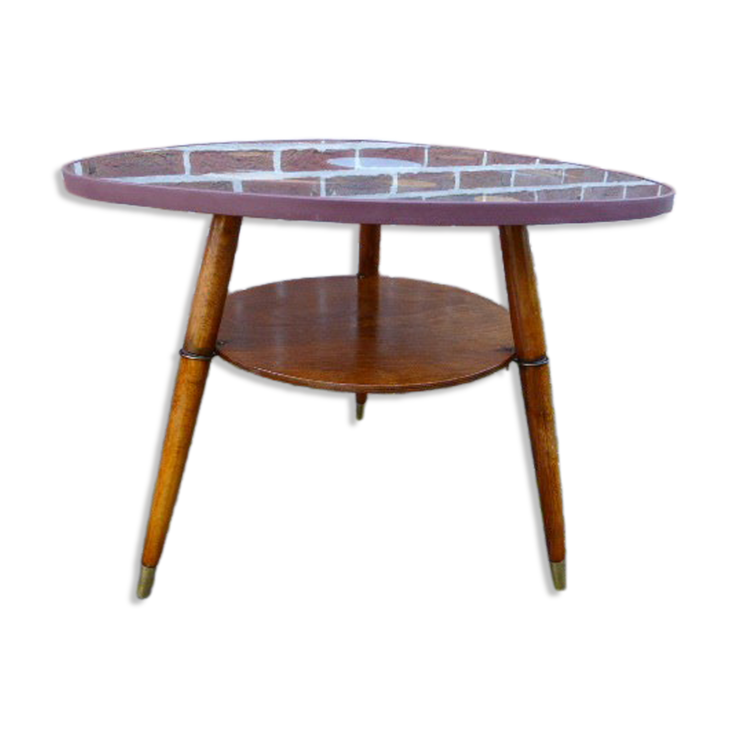 vintage coffee table in palette format from 1955