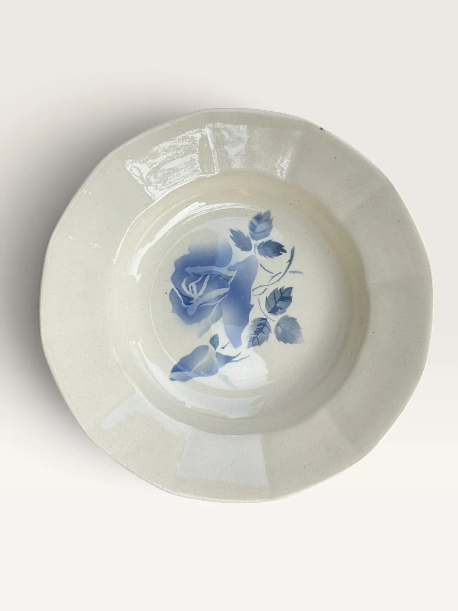 Set of 20 deep plates Digoin Sarreguemines, model Digoin.