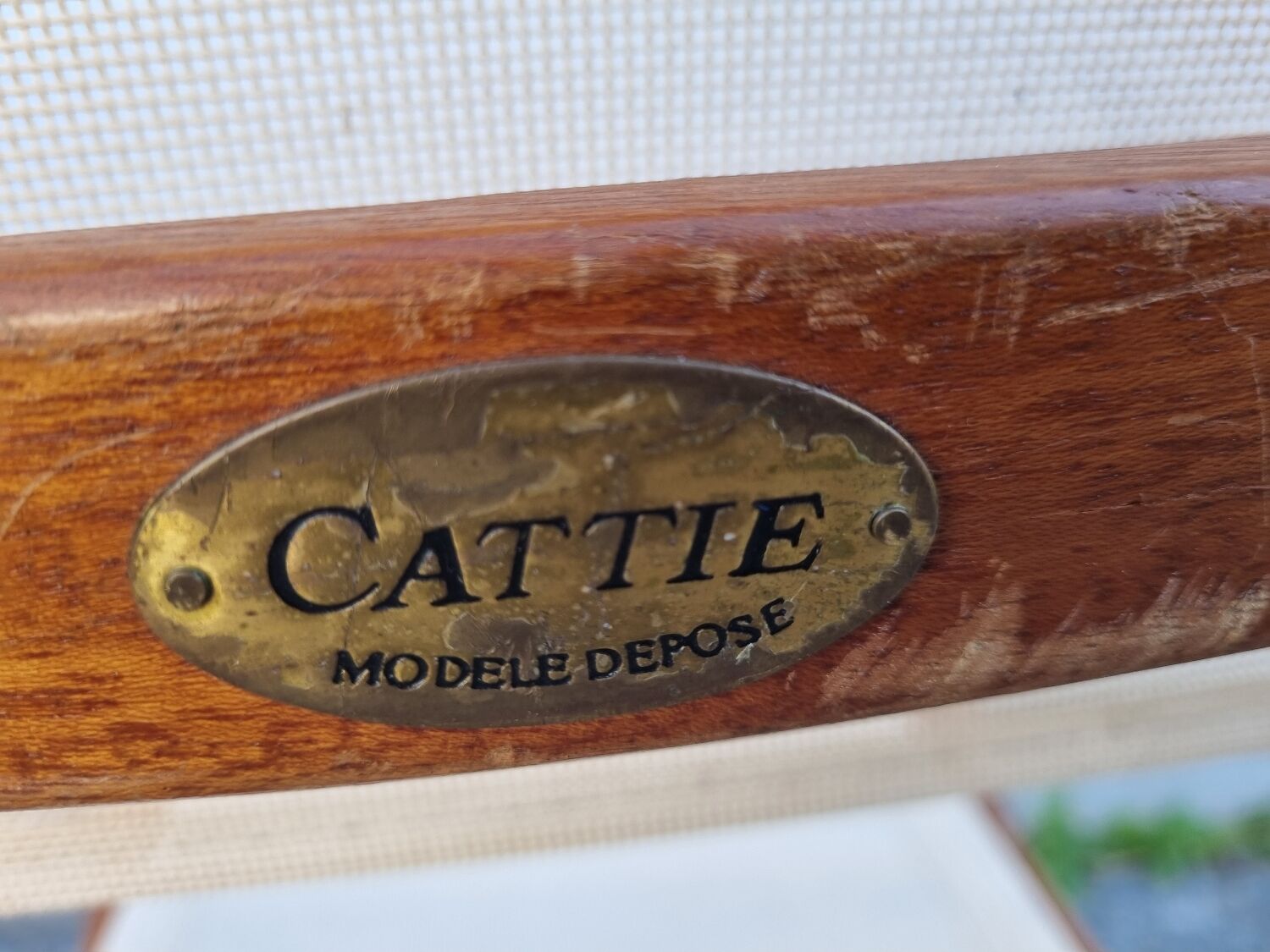 Cattie folding boat chair