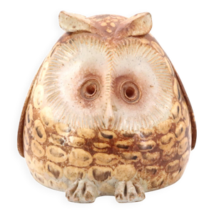 Chouette en céramique,