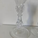 Bougeoirs en cristal