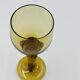 Lot de 5 verres à vin Roemer ambrés