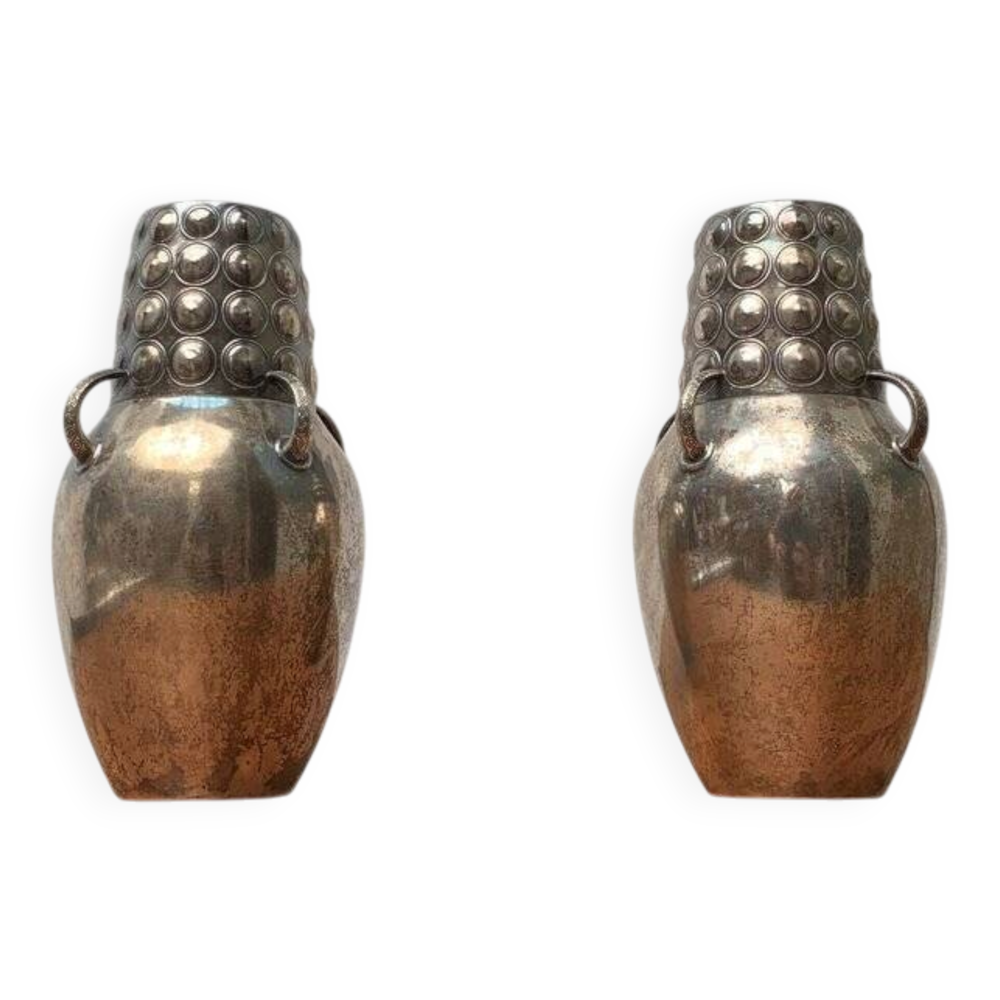 Art Nouveau vase by WMF, 1920s, set of 2