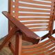 REX folding armchair by designer Niko KRALJ, 1950s, compass legs