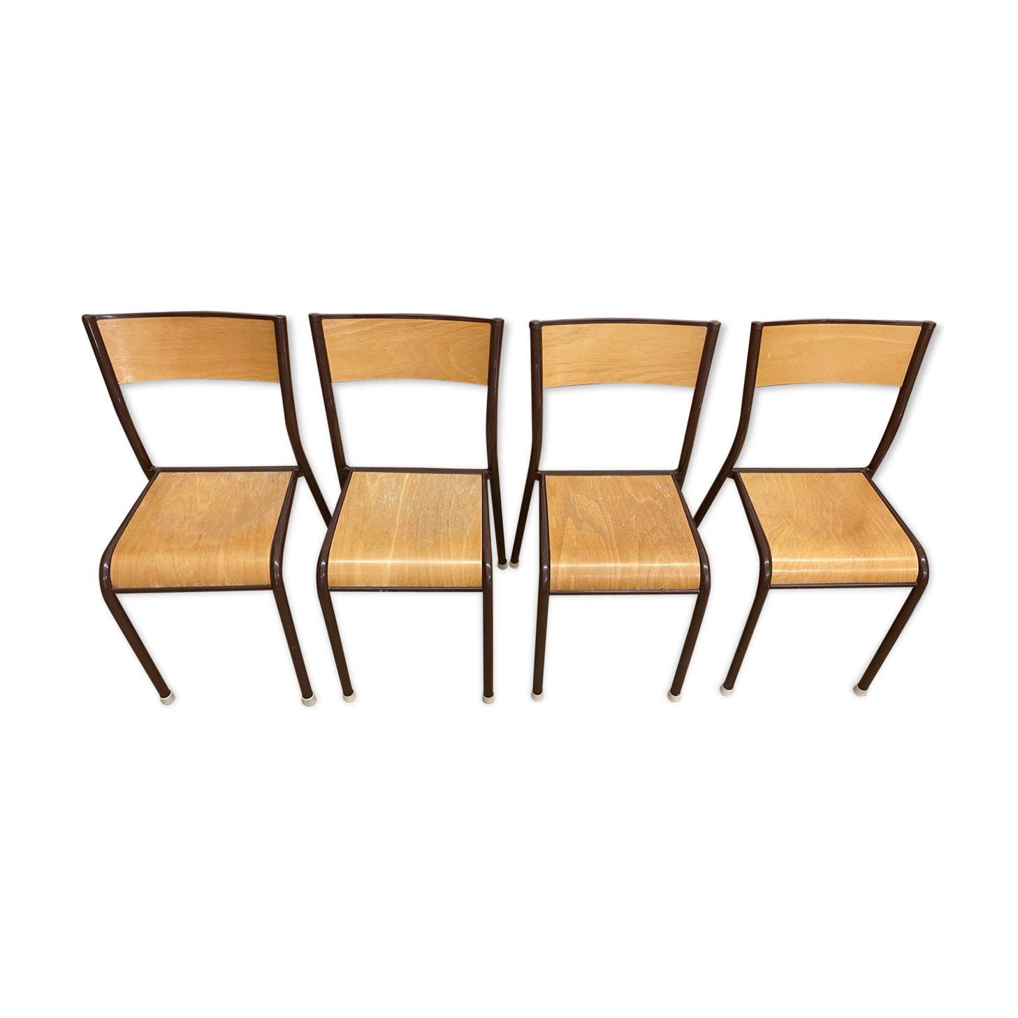 Lot of 4 Mullca chairs
