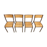 Lot of 4 Mullca chairs