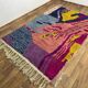 Moroccan rug in natural wool 2.5x1.5 m