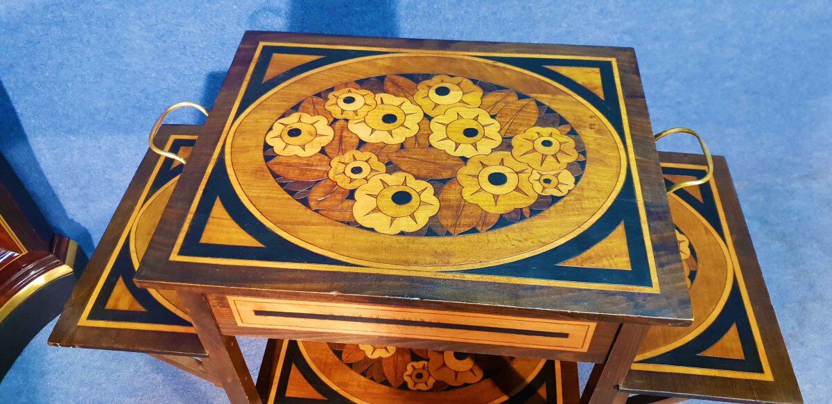 Art deco tea table around 1925