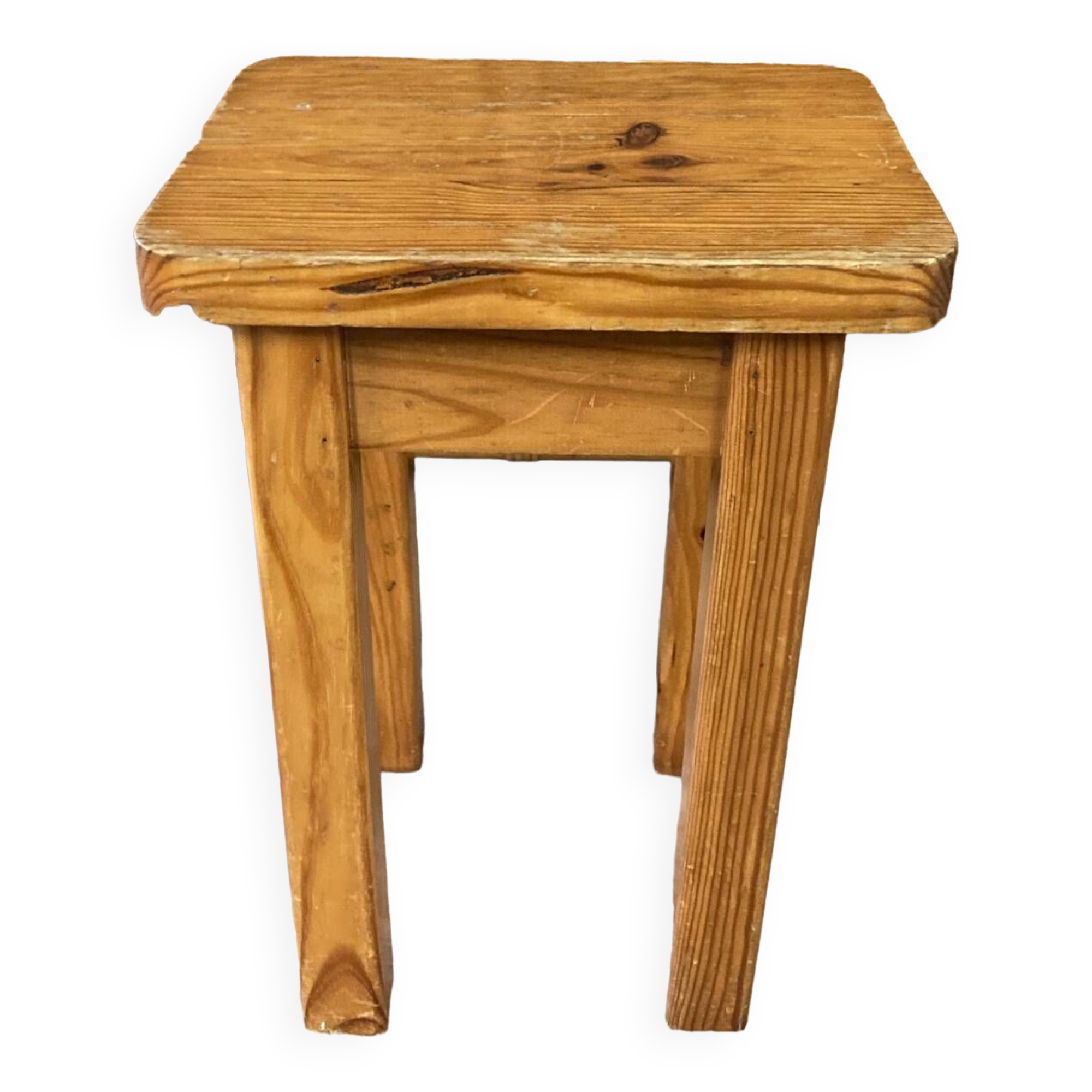 Renewed wooden stool
