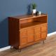 Retro Teak 1960s Nathan Squares TV/Media Cabinet Mid Century Sideboard On Hairpin Legs