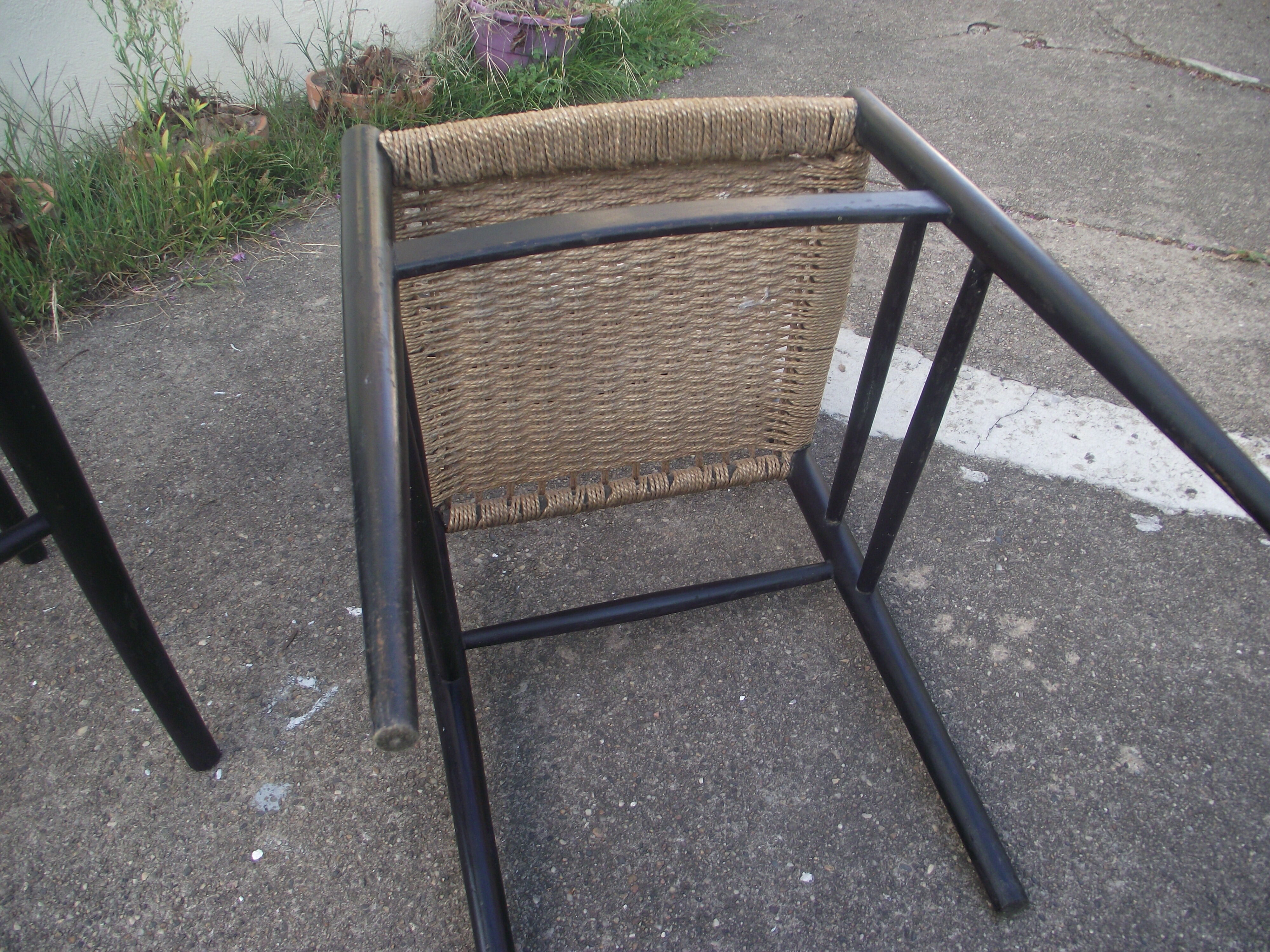 Pair of Italian design chairs 60