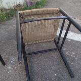 Pair of Italian design chairs 60