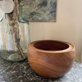 Vintage teak salad bowl