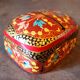 Old vintage lacquer boxes Russia