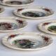 6 assiettes à dessert Obernai de Sarreguemines