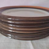 7 flat plates in Rorstrand sandstone, Sweden