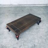 Brass coffee table, France, 1960s