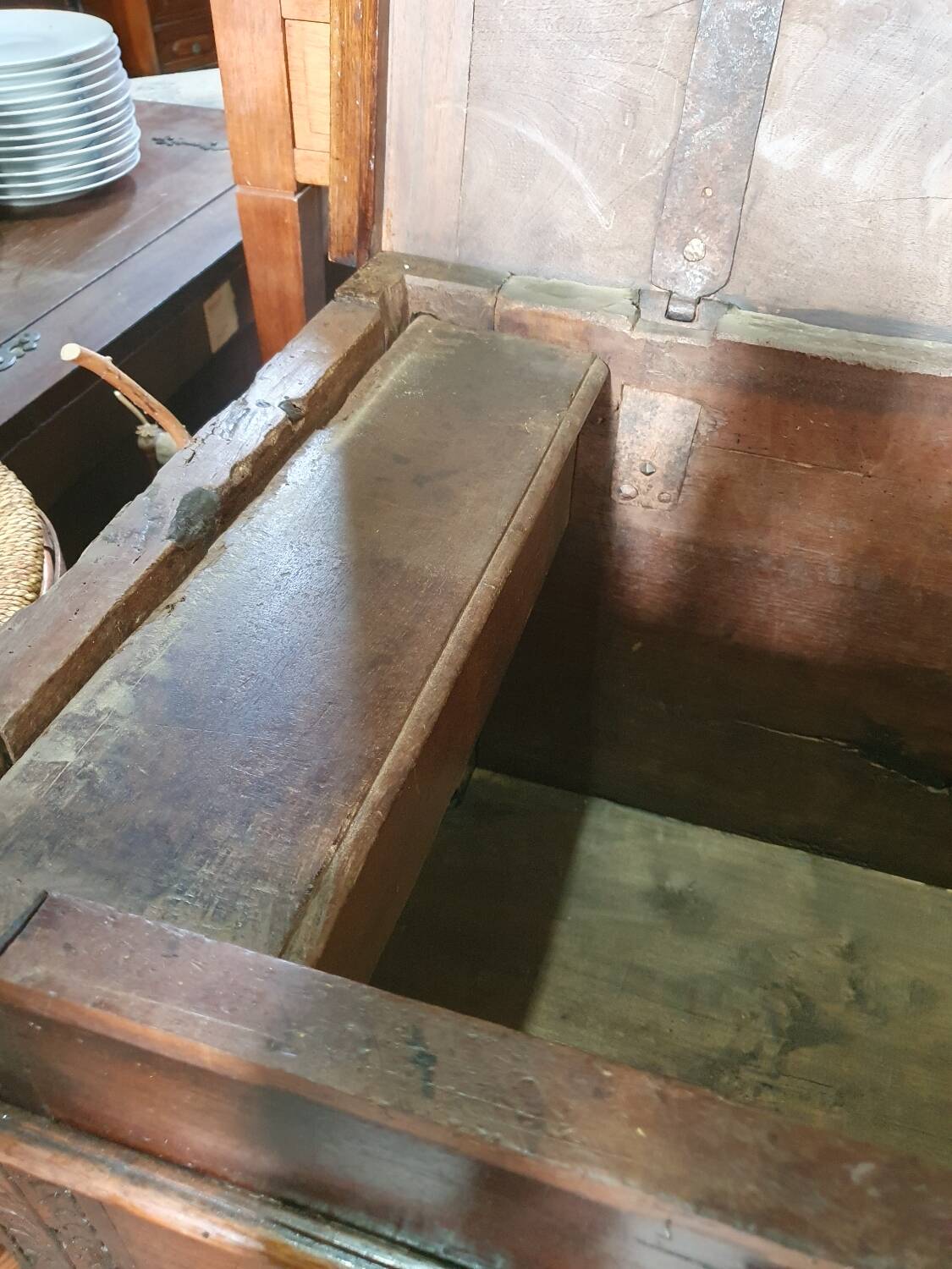 18th-century wedding chest