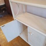 Maugrion rattan shelf