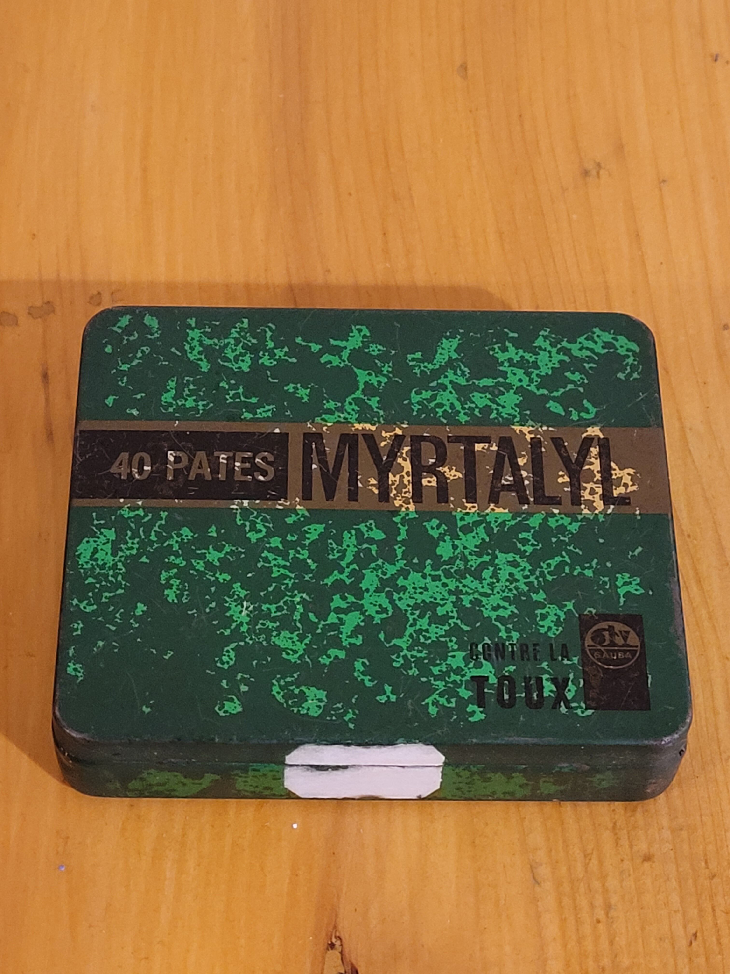 box Myrtalyl - old - vintage